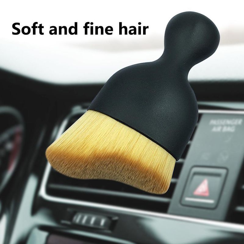 Car Interior Soft Bristle Brush, Instrument Panel Air Outlet Gap Dust Removal, Home Office Detail Cleaning Tool_autovado.com