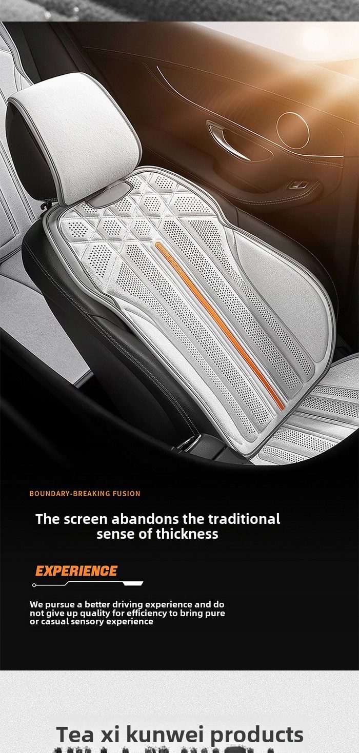 New Four Seasons universal car cushion car seat cover autumn and winter plush seat cushion suede saddle cushion breathable car cushion_autovado.com