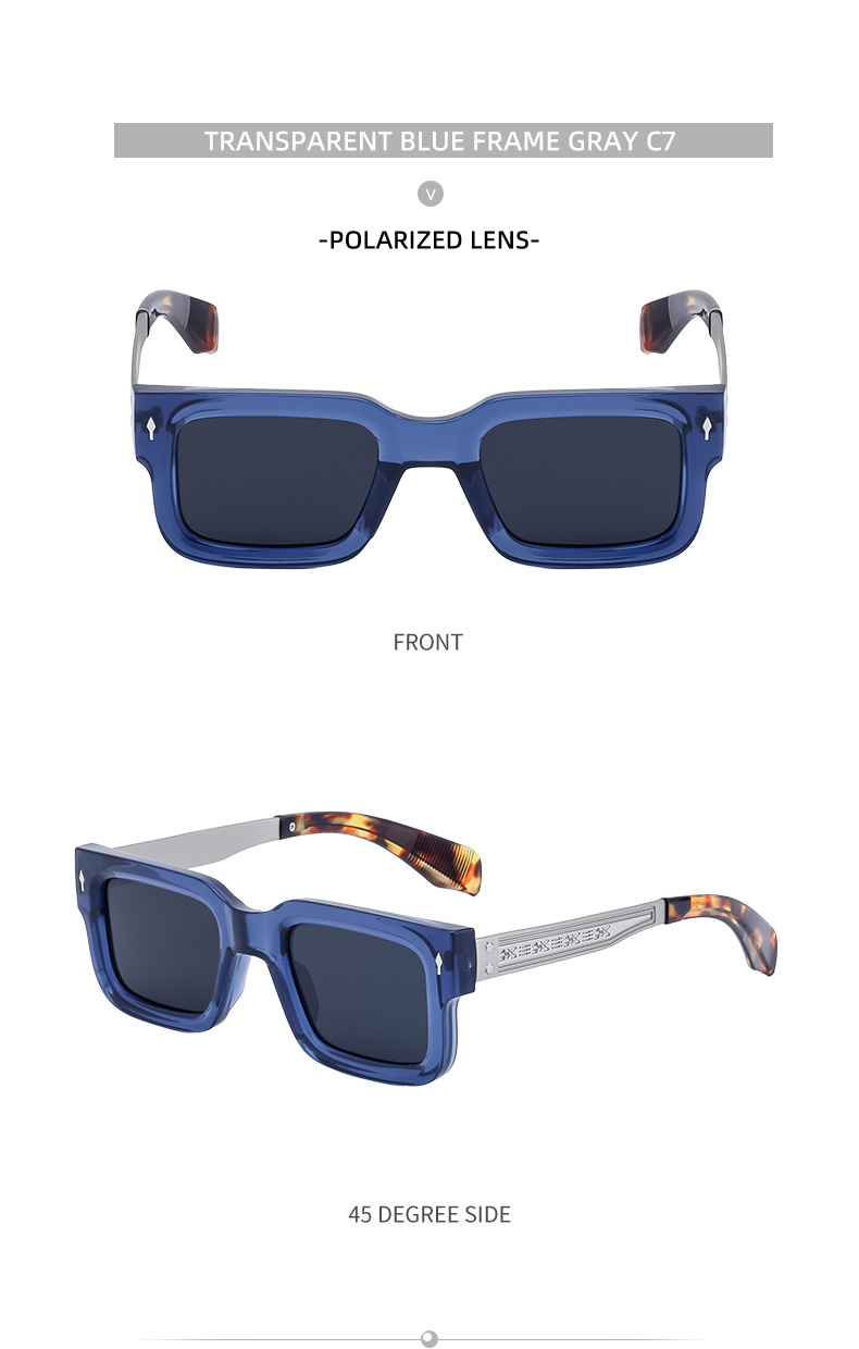 Vintage polarized sunglasses Men's fashionable sunglasses men's glasses_autovado.com