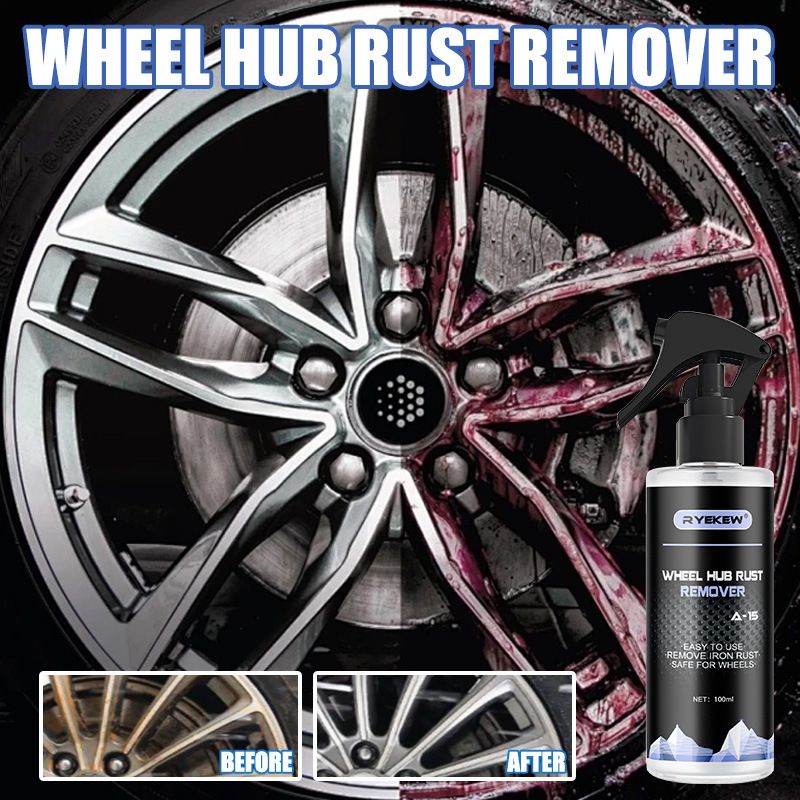 Ryekew Cleaner Decontamination Oxidation Layer Yellowing Wheel Refurbishment Agent Aluminum Alloy Cleaning Rust Remover_autovado.com