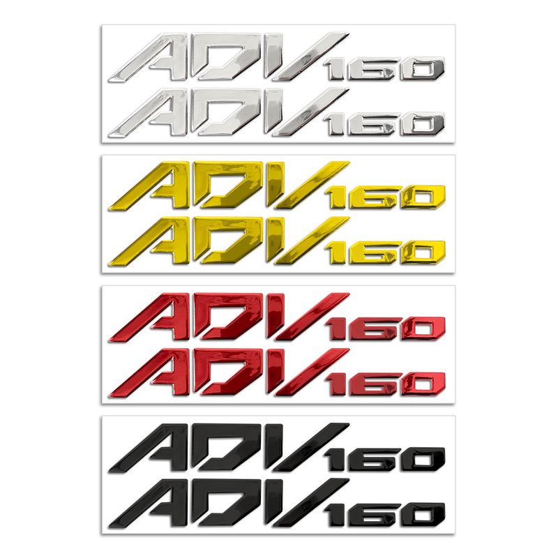Suitable For Honda ADV 160 Motorcycle 3D Stereoscopic Soft Adhesive Waterproof Modification Body Decorative Sticker_autovado.com