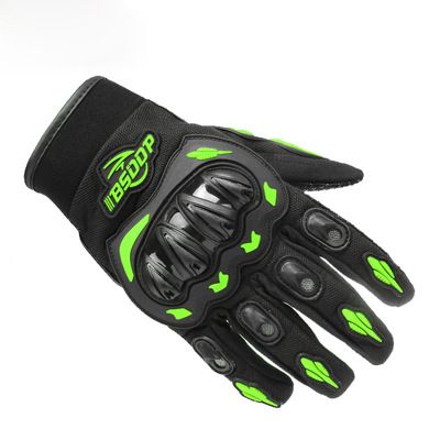 Unisex Motorcycle Gloves – All-Season Riding Gear, Anti-Slip Grip, Touchscreen Friendly (M/L/XL/XXL, White/Red/Green/Gray)_autovado.com