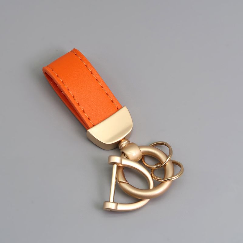Short Pearl Gold Car Key Chain_autovado.com