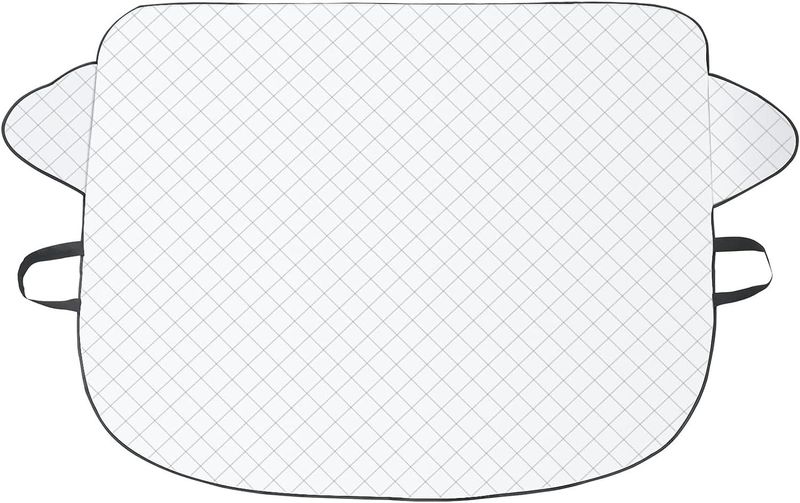 new car snow shield antifreeze outdoor cover cross border front windshield protective cover winter thickened snow shield_autovado.com