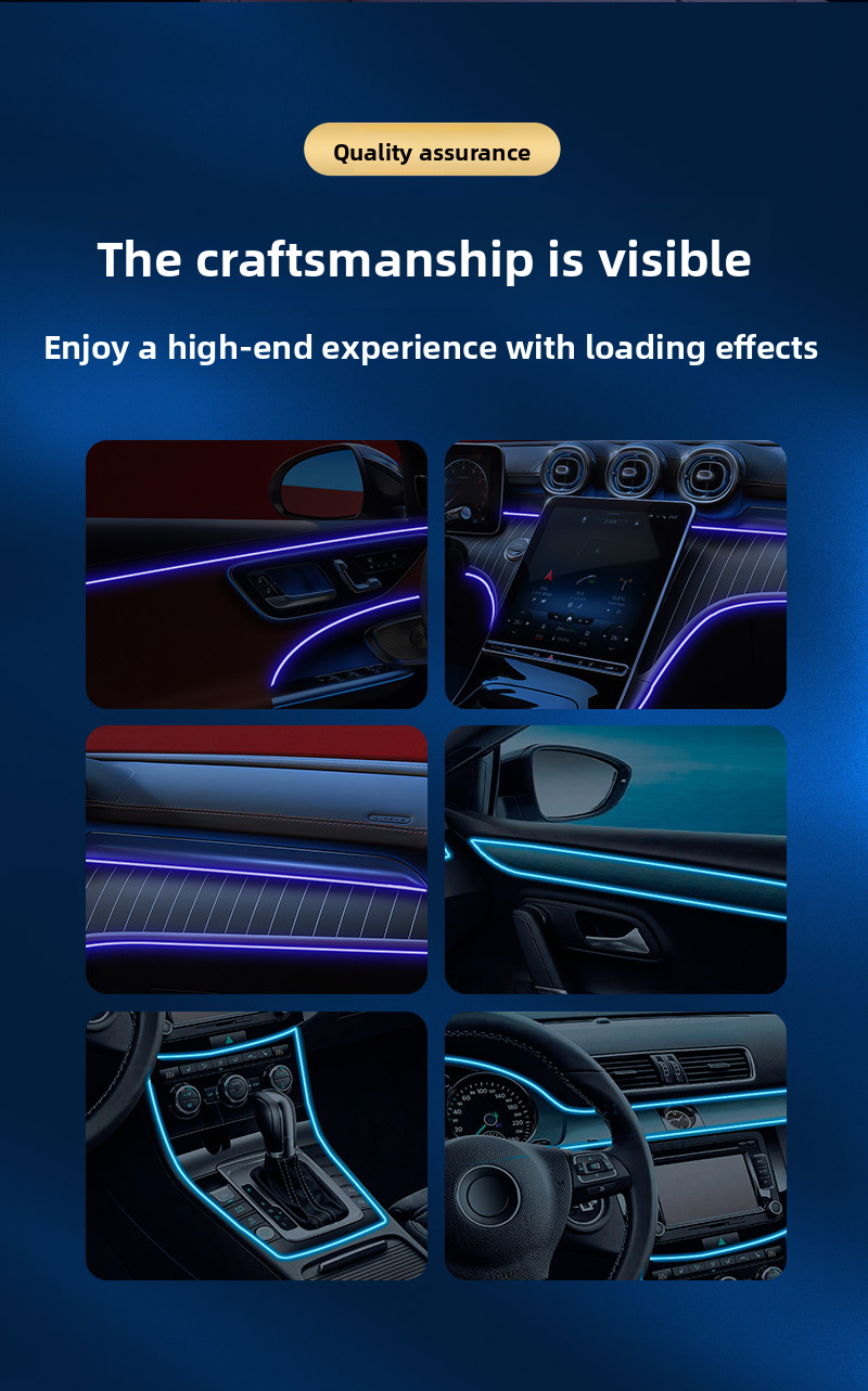 Car Atmosphere Interior Modification USB Sound Cold Colorful Remote Control Wireless Guide Rhythm Light Strip_autovado.com