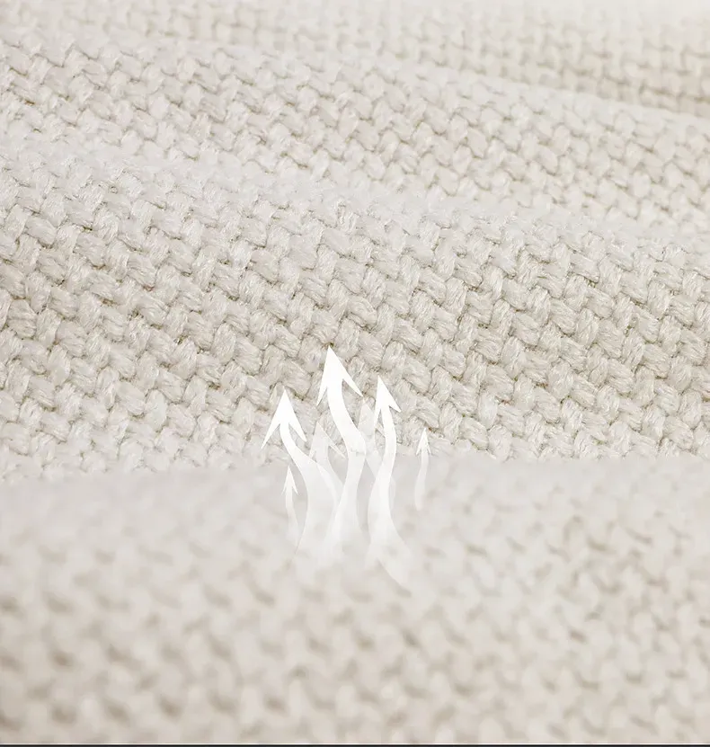 Fashion Linen Cartoon Bear Women's Cute Anti-slip Breathable Car Seat Protect Cushion Cover Universal_autovado.com