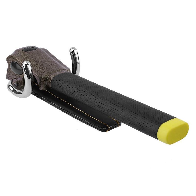 Steering Wheel Anti-Theft Alarm Airbag Universal Car Self-Defense Lock_autovado.com