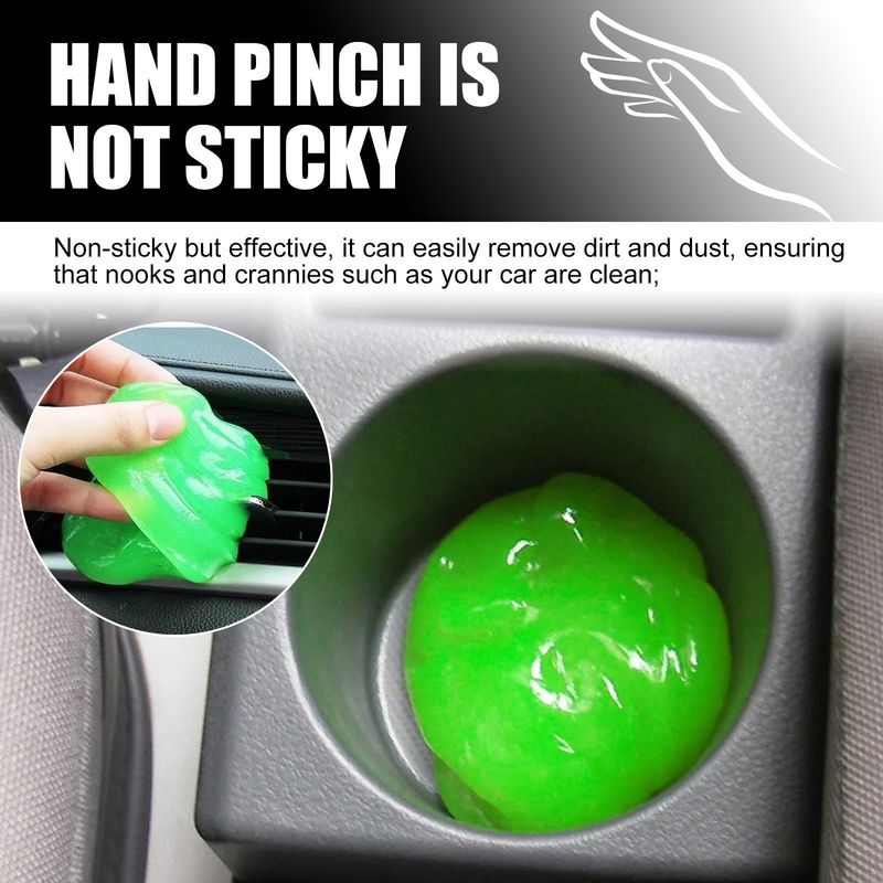 Car Cleaning Gel Wash Free Refurbished Cleaning Portable Decontamination Device For Interior Seats For Cars_autovado.com