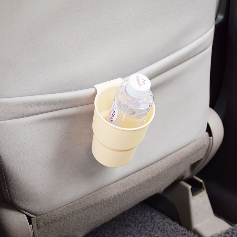 Car multi-functional storage portable water cup holder car air outlet water Cup Holder Holder storage box trash can drink holder_autovado.com