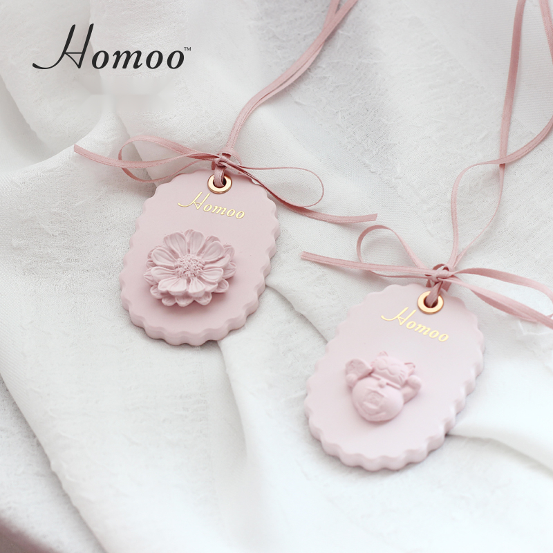 Homeo Wealth Cat Expanding Fragrance Stone Car Rearview Mirror Good Luck Jewelry Indoor Wardrobe Hanger Creative_autovado.com