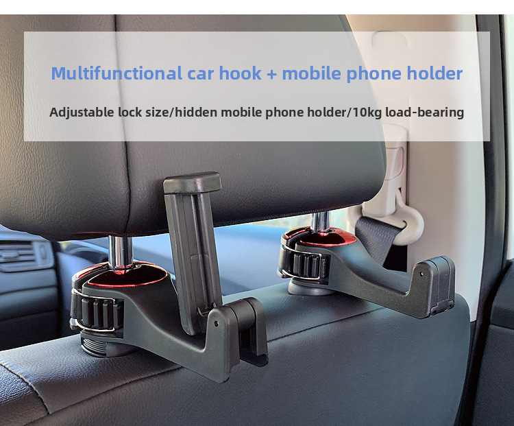 Flash G02 Bracket Phone Holder Locking Hook Personalized Car Creative In-Car Automotive Accessories_autovado.com