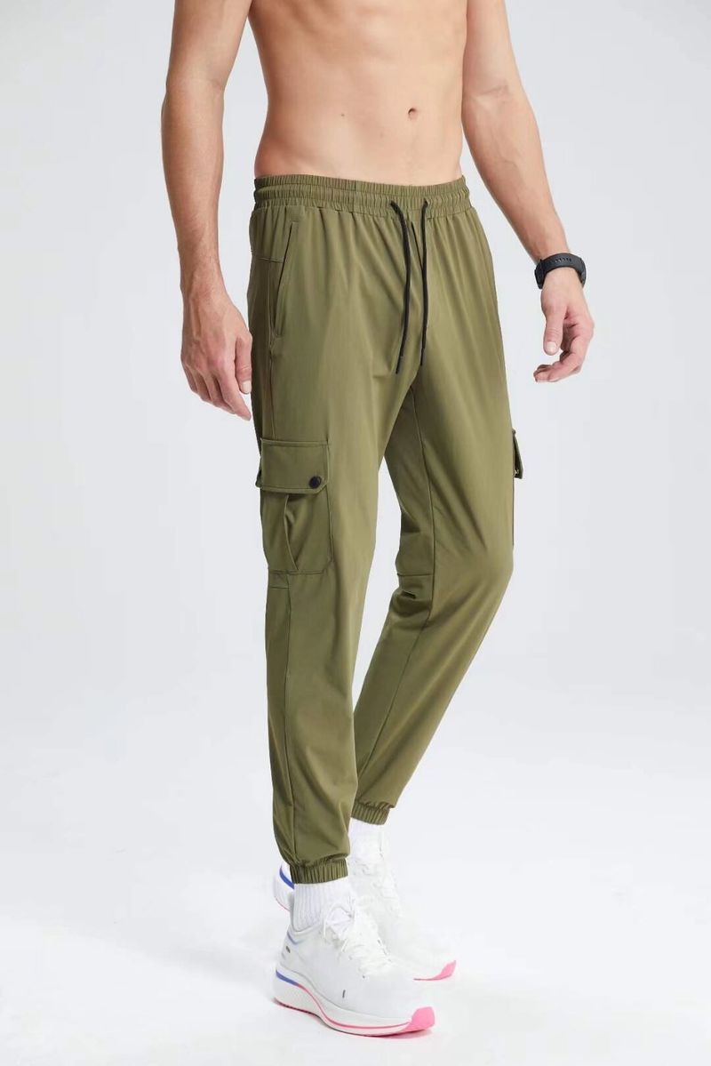 Men's Clothing Sports Trousers Thin Quick-Drying Trousers Running Fitness Training Overalls Outdoor Cycling_autovado.com
