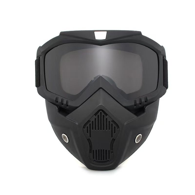 2025s Windproof Dustproof Cycling HD Transparent Goggles Welding Protective Mask Full Face Windshield_autovado.com
