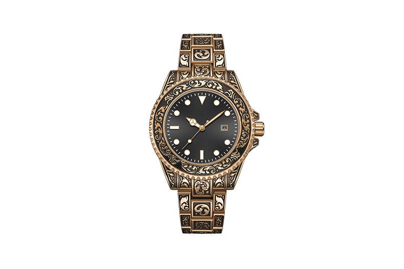 Fashion New luminous calendar men's watches men's watches retro carved art watches_autovado.com