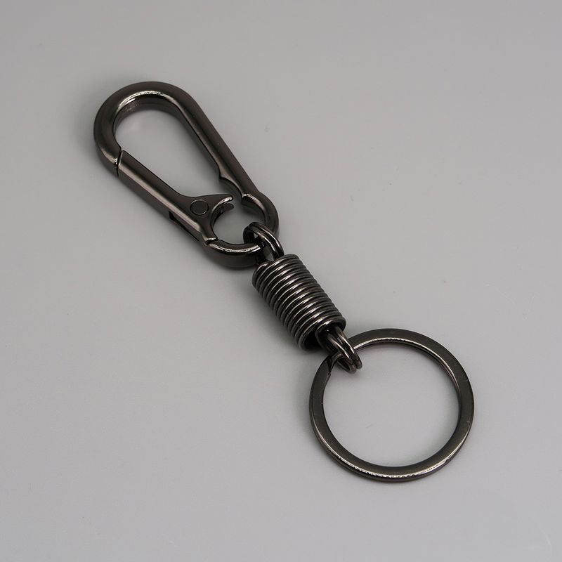 Key Chain Accessories Ring Car Motorcycle Key Spring Mountain Buckle For Men Waist Hanging_autovado.com