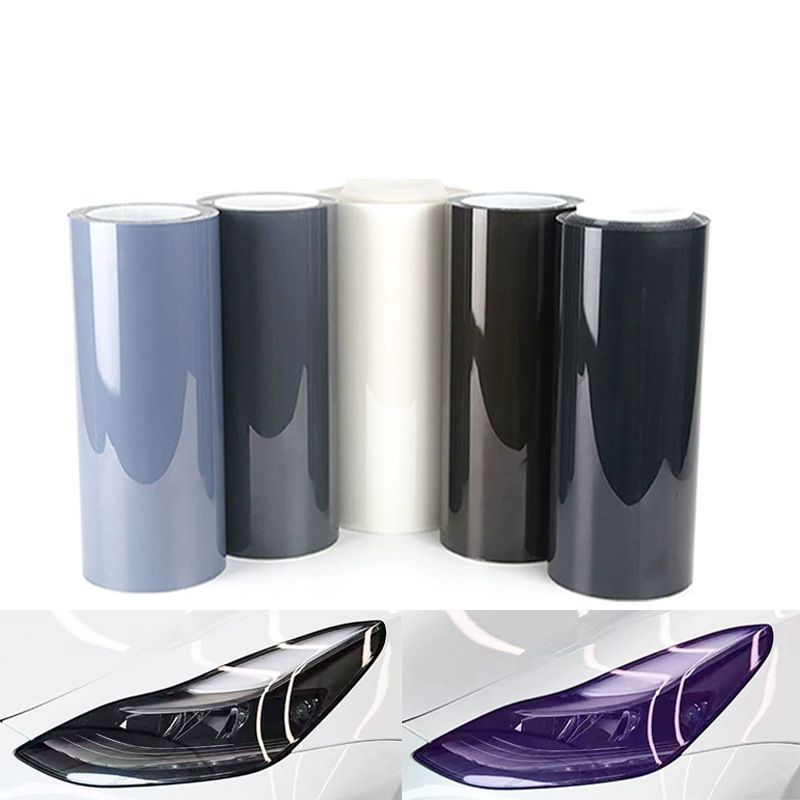 Factory Direct TPU Headlight Protective Control White To Black Tail Tinting Self-Repairing Car Light Film_autovado.com