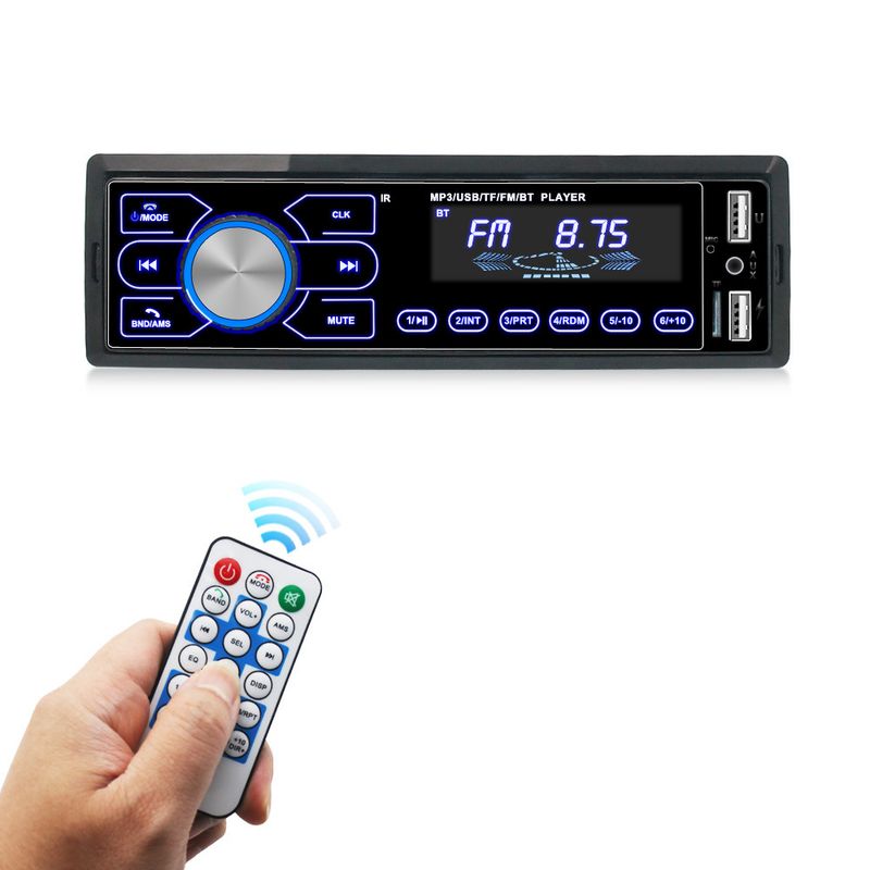520 car player USB card radio Bluetooth hands free mp3 short player lossless music_autovado.com