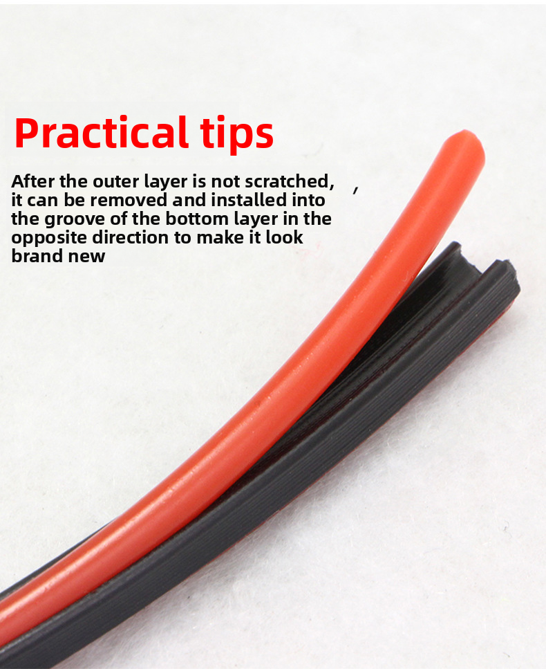 Car Decorative Double Layer Wheel Rim Protection Ring Universal Modification Tire Anti-Collision Strip_autovado.com