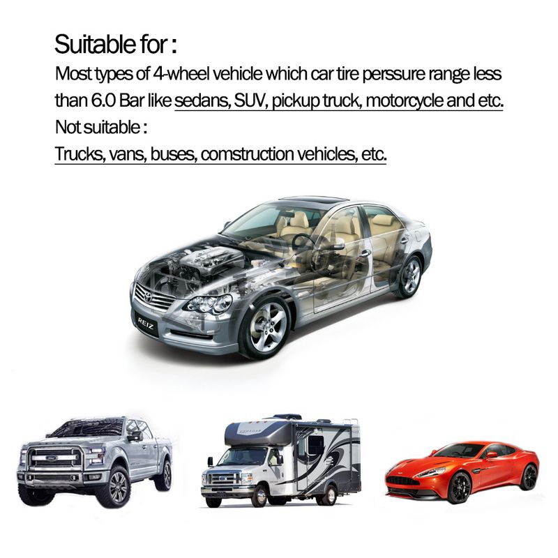 Solar-Powered Wireless TPMS For Cars - Hidden Windshield-Mounted Tire Pressure Monitoring System With Real-Time Alerts & Temperature Sensor_autovado.com