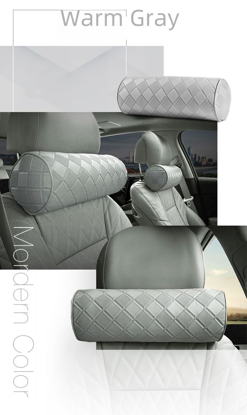 Korea new car neck pillow car advanced neck pillow pillow Universal Car Seat Headrest pillow wholesale_autovado.com
