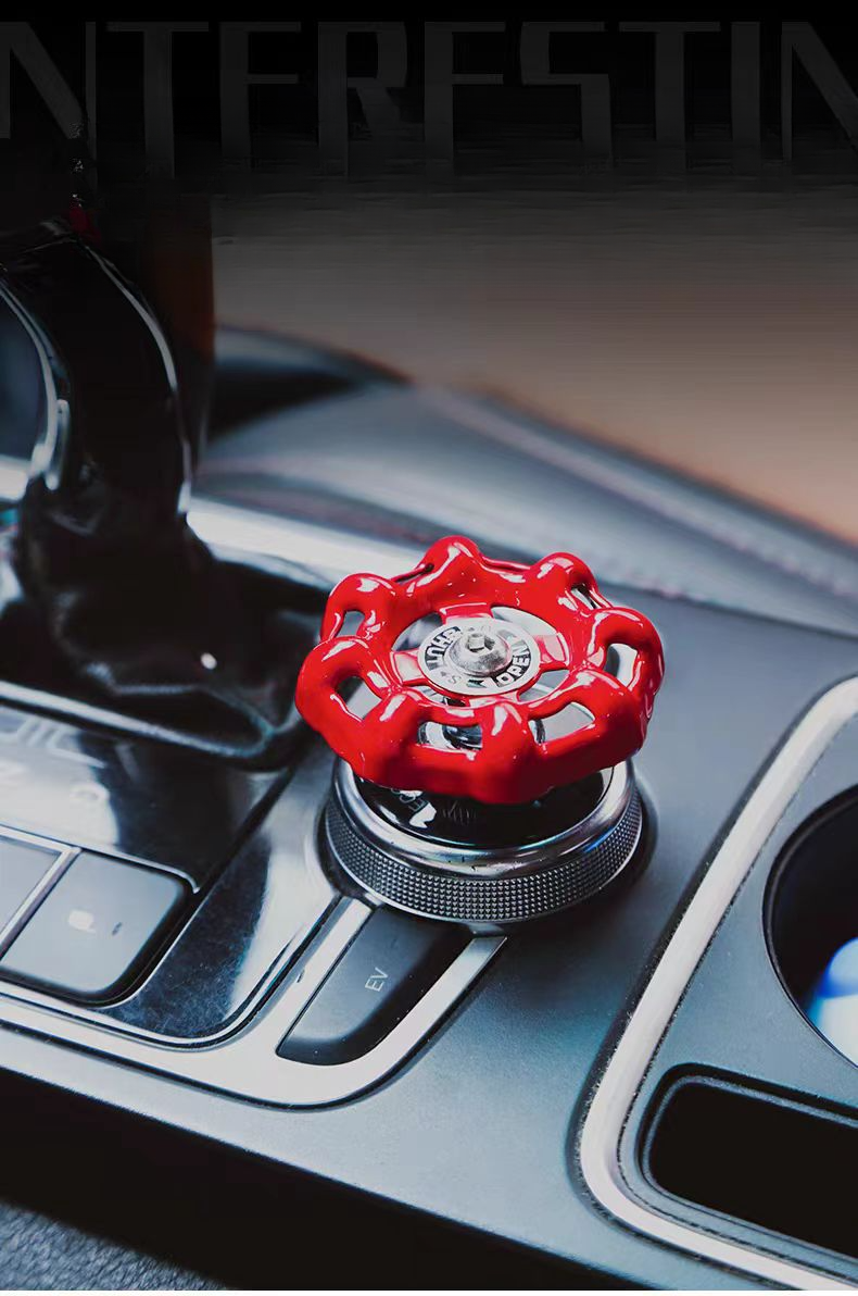New Industrial Valve Decoration, Popular Trend, Central Control Rotation, One Click Start Button, Personalized Car_autovado.com