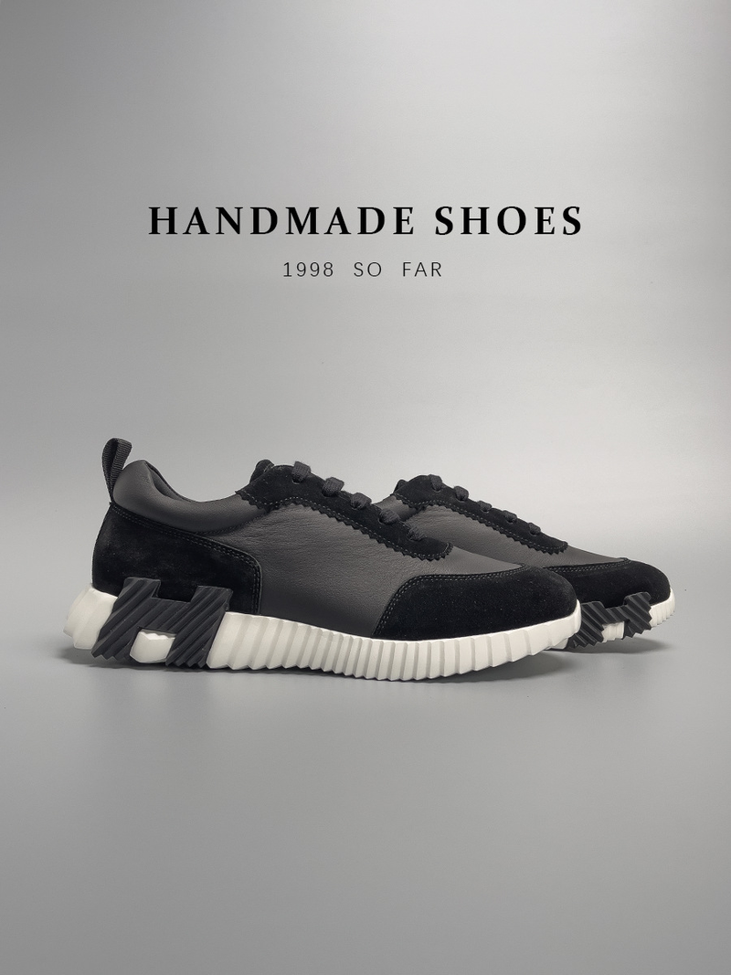 Prominent fashionable simple style men's European station high-end new sports shoes cowhide low-top casual shoes men's trendy shoes_autovado.com