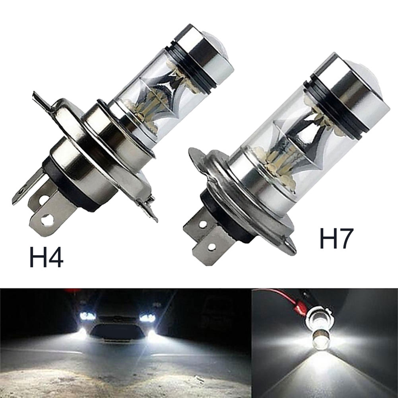 Fuzhongfu Car Light Bright Strong Penetrability Aluminum Alloy 12V Halogen Bulb Driving Headlight Vehicle Supplies_autovado.com