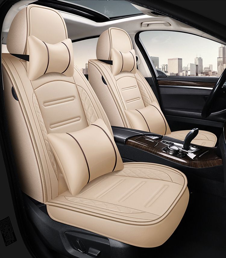 New all-enveloped car seat cover all-leather seat cover four seasons universal seat cover_autovado.com