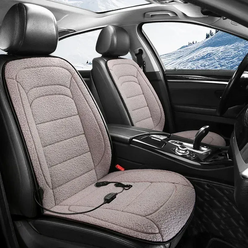 Cover Heating Winter Heated Car Warmer 12V Seat Cushion For Back And Seats_autovado.com