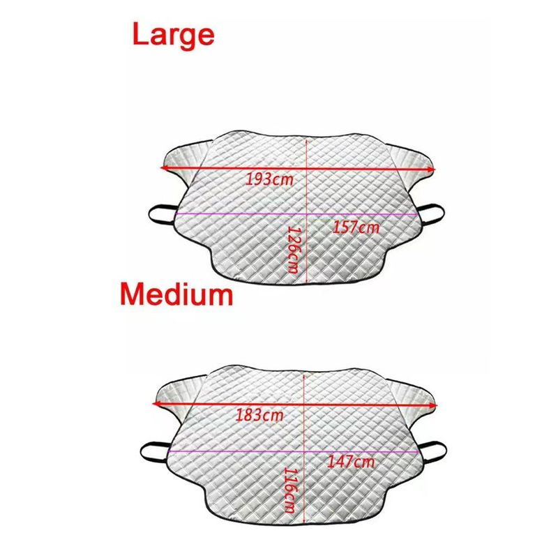 Thickened car frost shield Frost shield Front windshield to protect against winter snow shield_autovado.com
