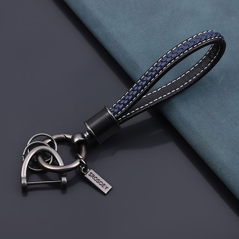 Cow Leather Keychain Internet Celebrity Little Dinosaur Pendant Cute Cartoon Car Key Chain Pendant Creative Gift For Women_autovado.com