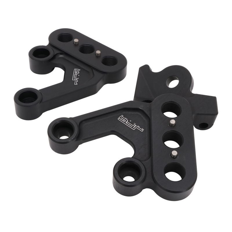 Heavy-Duty Footpeg Bracket For Off-Road Motorcycle - Reinforced Steel Construction, Universal Fit For Dirt Bike & ATV Modifications_autovado.com
