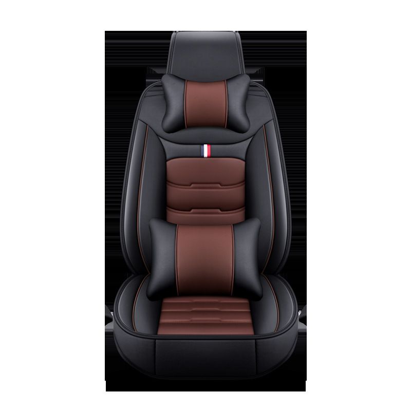 2021 new car seat cushion is suitable for overseas websites to send full leather seat cushion four seasons universal car cover wholesale_autovado.com