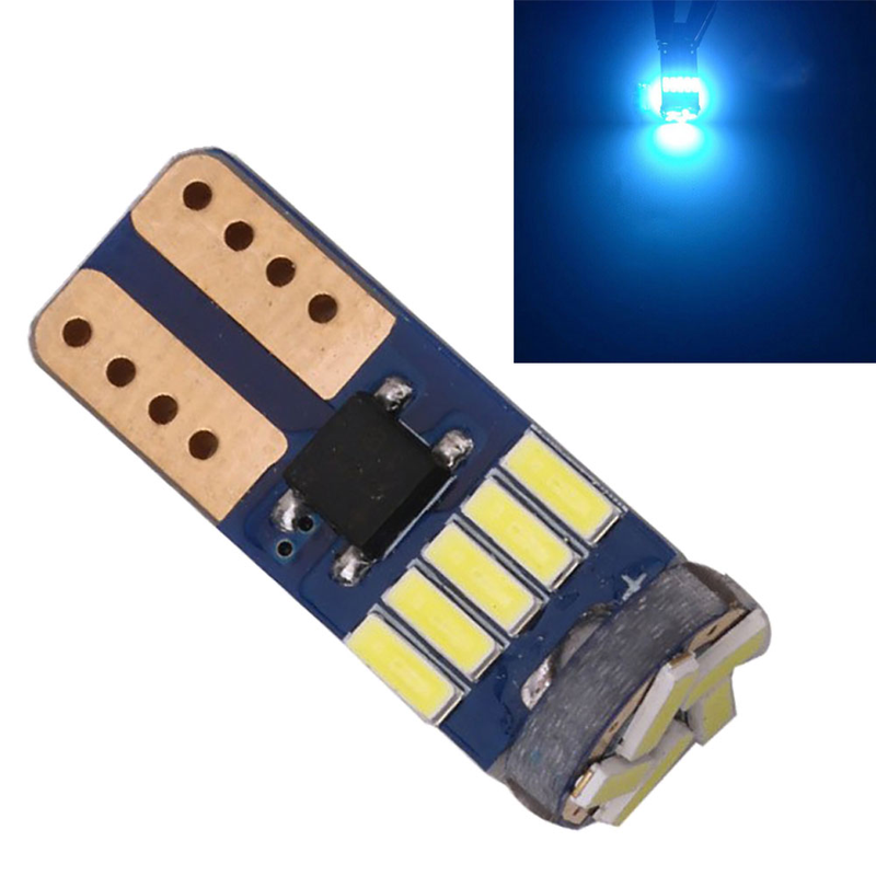 Fuzhongfu T10 4014 W5W LED Canbus Error Free Car Wedge License Plate LED Light Lamp Bulb_autovado.com