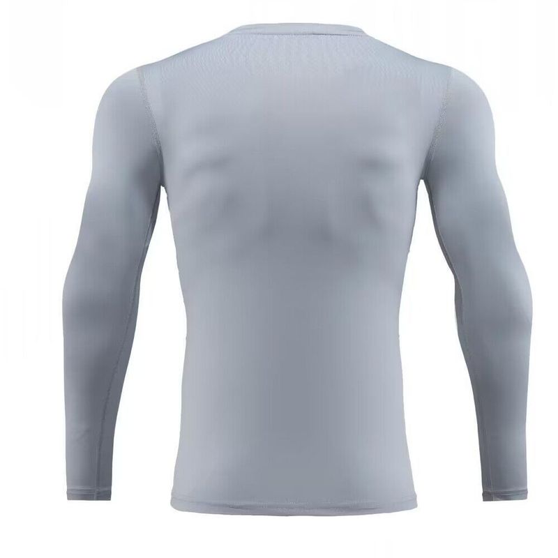 Men's Clothing Long-Sleeved Tights Men's Sports t-Shirt Fitness Breathable Quick-Drying Running Training Suit Basketball Long Sleeves_autovado.com