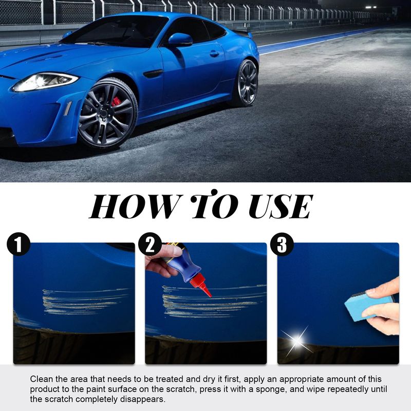 Rayhong Car Paint To Scratch Artifact, Remove Paint Scratches Repair Protection Scratches Decontamination Polishing_autovado.com