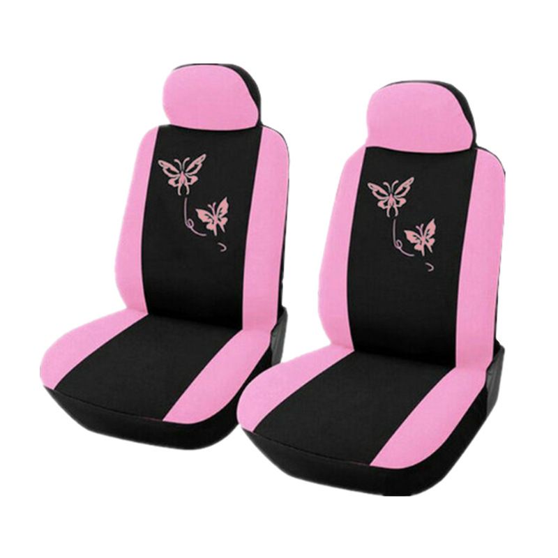 General Motors seat covers purple pink butterfly embroidery_autovado.com