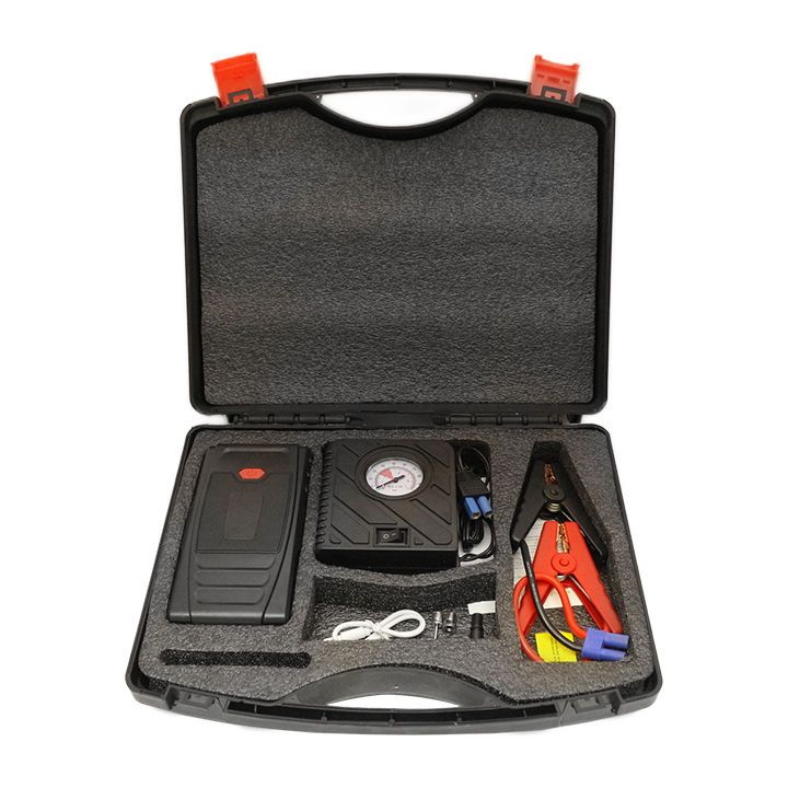 12V 99800mAh Tire Air Pump Booster Jumper Powerbank Jump Power Bank Portable Car Charger USB Emergency Starter Power_autovado.com