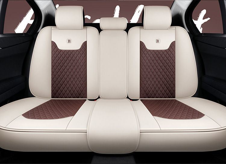 Car seat cushion four seasons universal fully surrounded cute seat cover goddess seat cushion all-inclusive car seat cover winter car interior_autovado.com