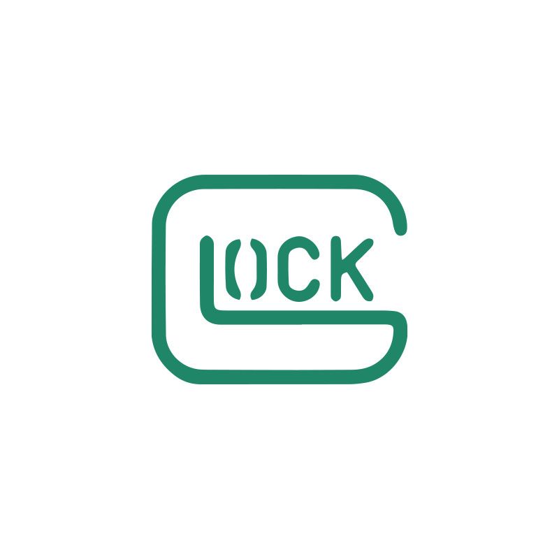personality fashion creative stickers GLOCK English letters car stickers pattern_autovado.com
