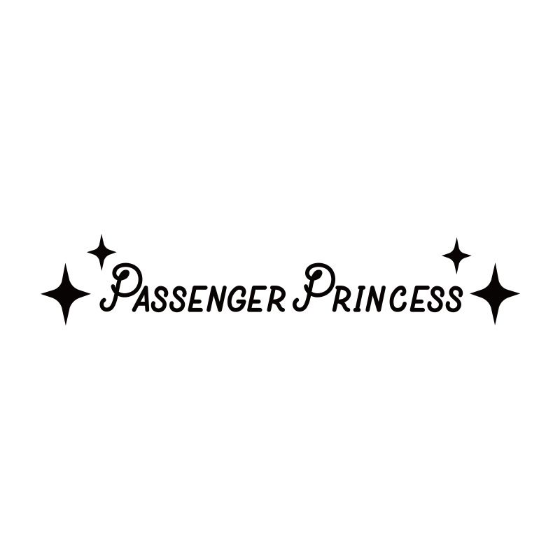 car stickers passenger princess personality car stickers rearview mirror decorative stickers inspirational positive energy_autovado.com