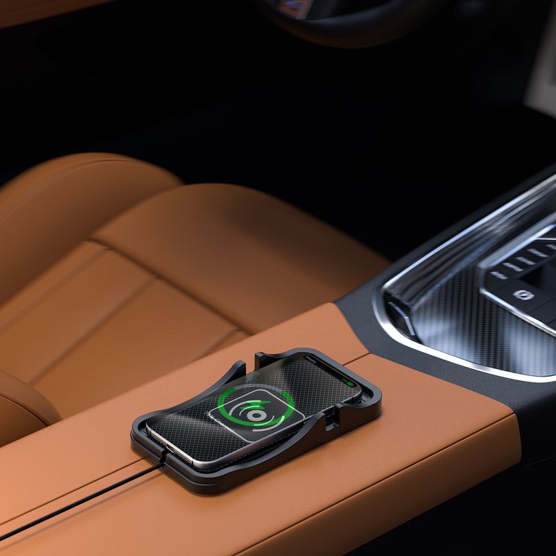 D7 Charger Dual-Use For Home And Car Navigation Model Anti-Slip Mat Modified With Wireless Charging_autovado.com