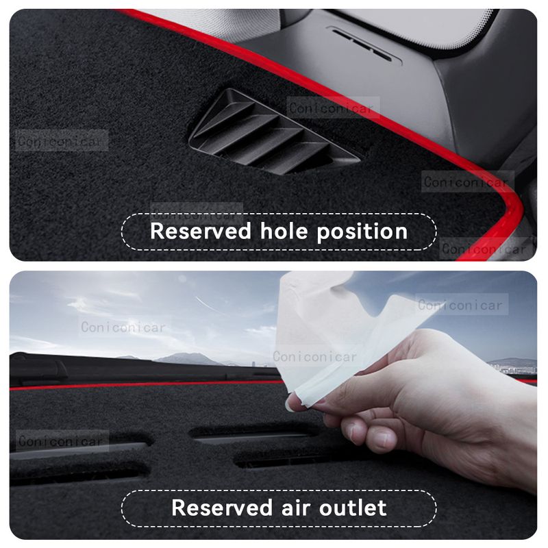 For CHERY TIGGO 8 Pro Max 2024 Car Dashboard Cover Mat Non-slip Sun Shade Cushion Protective DashMat Pad Interior_autovado.com