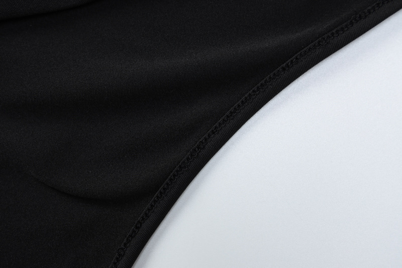 Women's clothing new summer style mesh lotus leaf flying edge one-shoulder sleeves slant collar sexy slim fit jumpsuit_autovado.com
