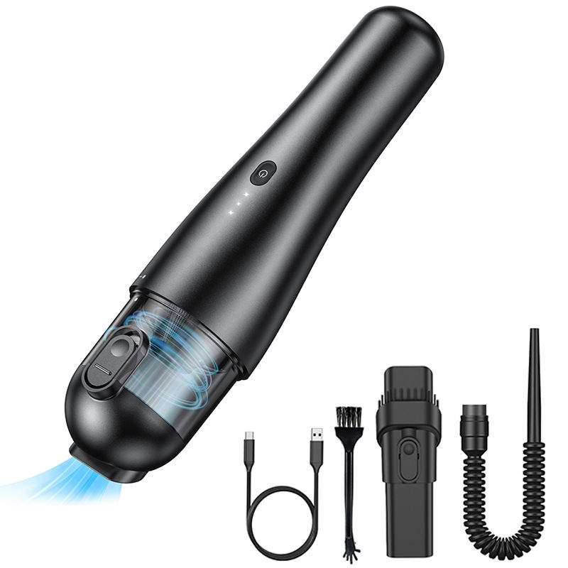 Car wireless vacuum cleaner multifunctional powerful blowing and suction household small suction handheld high power dust blower 05_autovado.com