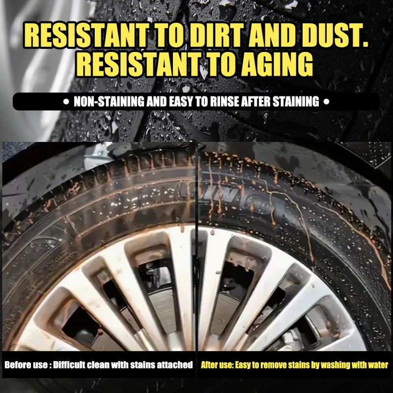 Ryekew Car Maintenance Polishing Stain Removal Renewal Blackening Brightening Water Repellent Tire Coating Cream_autovado.com