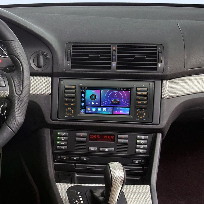 7" Android Car Stereo For BMW E39 (2002-2008) - Wireless CarPlay, HD Touchscreen & Reverse Camera_autovado.com