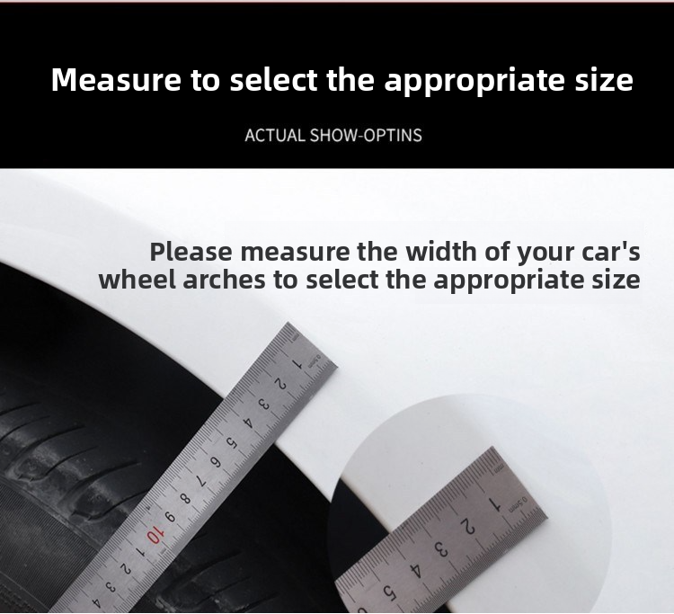 Universal Wide Body Carbon Fiber Anti-Scratch Sticker Decorative Rubber Wheel Arch Car Anti-Collision Strip_autovado.com