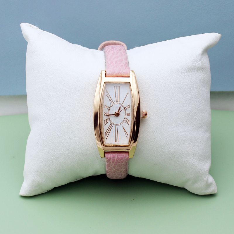 Women's square watch belt quartz watch_autovado.com