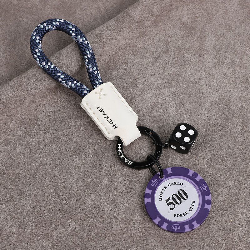 Car Keychain Good Luck Chips Will Soon Have Money Pendant_autovado.com